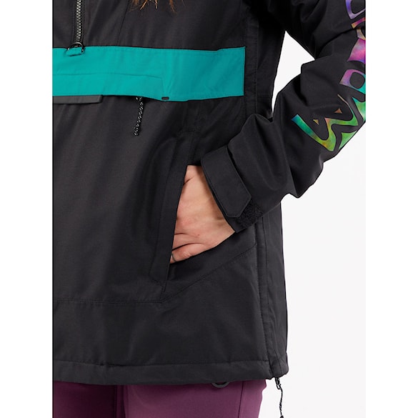 Snowboard Jacket Volcom Wms Ashfield Pullover black 2024 - 10