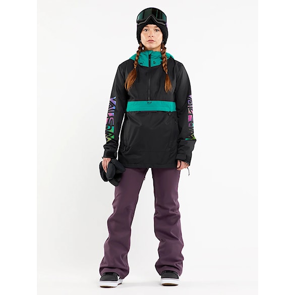 Snowboard Jacket Volcom Wms Ashfield Pullover black 2024 - 5