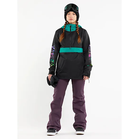 Snowboard Jacket Volcom Wms Ashfield Pullover black 2024 - 5