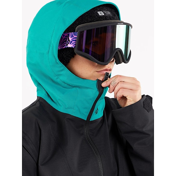 Snowboard Jacket Volcom Wms Ashfield Pullover black 2024 - 7