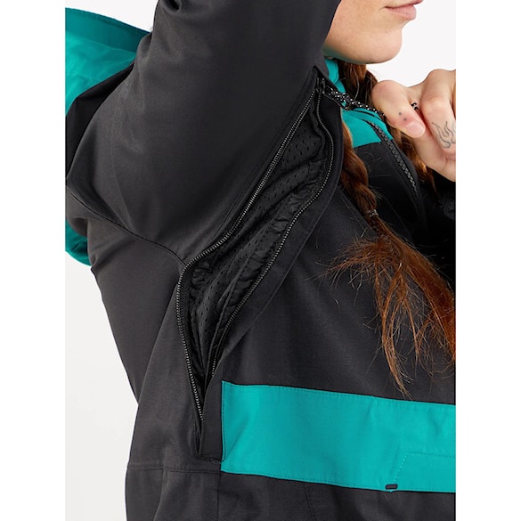 Snowboard Jacket Volcom Wms Ashfield Pullover black 2024 - 8