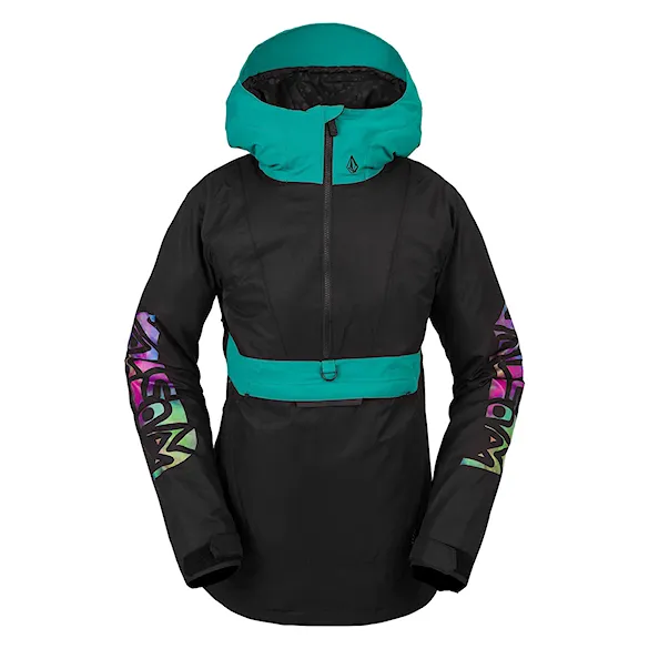 Snowboard Jacket Volcom Wms Ashfield Pullover black 2024 - 1