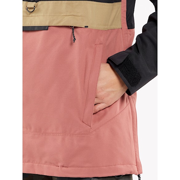 Bunda na snowboard Volcom Wms Ashfield Pullover earth pink 2024 - 10