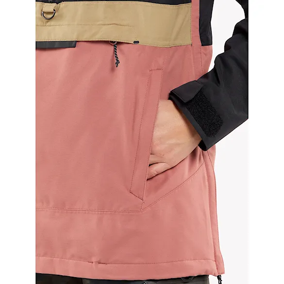 Bunda na snowboard Volcom Wms Ashfield Pullover earth pink 2024 - 10