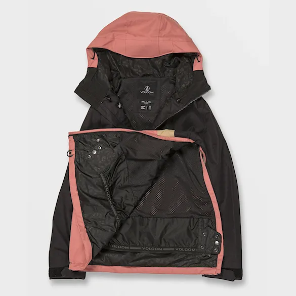 Bunda na snowboard Volcom Wms Ashfield Pullover earth pink 2024 - 4