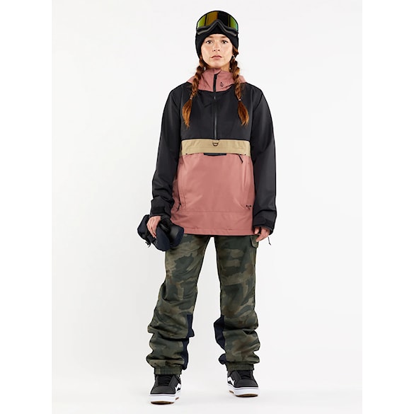Bunda na snowboard Volcom Wms Ashfield Pullover earth pink 2024 - 5