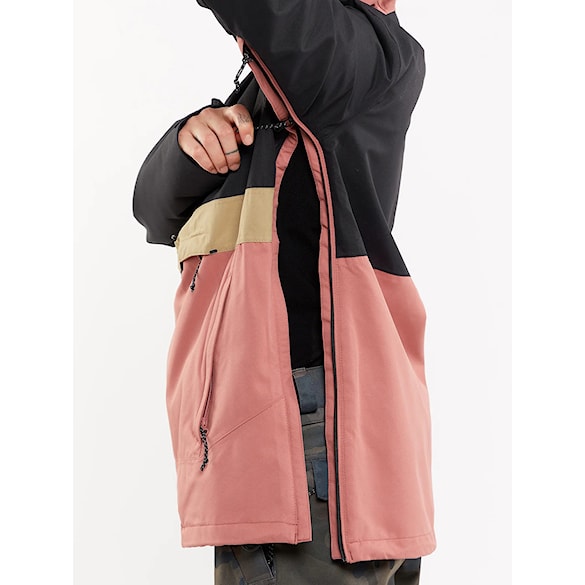 Bunda na snowboard Volcom Wms Ashfield Pullover earth pink 2024 - 9