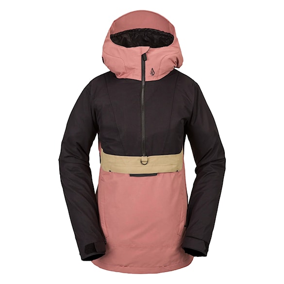 Bunda na snowboard Volcom Wms Ashfield Pullover earth pink 2024 - 1
