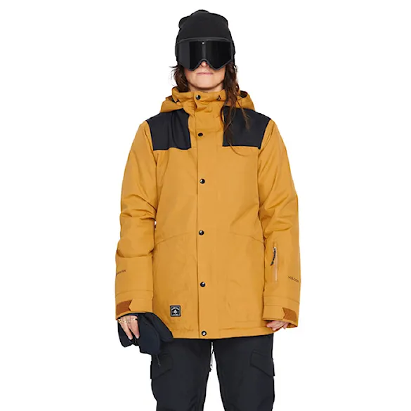 Bunda na snowboard Volcom Wms Ell Ins Gore-Tex caramel 2023 - 1