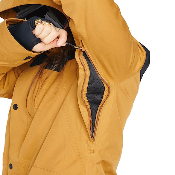Bunda na snowboard Volcom Wms Ell Ins Gore-Tex caramel 2023 - 14