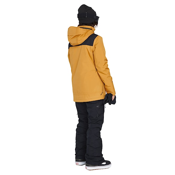 Bunda na snowboard Volcom Wms Ell Ins Gore-Tex caramel 2023 - 3