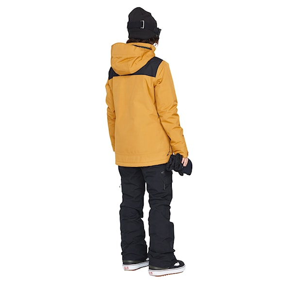 Bunda na snowboard Volcom Wms Ell Ins Gore-Tex caramel 2023 - 4