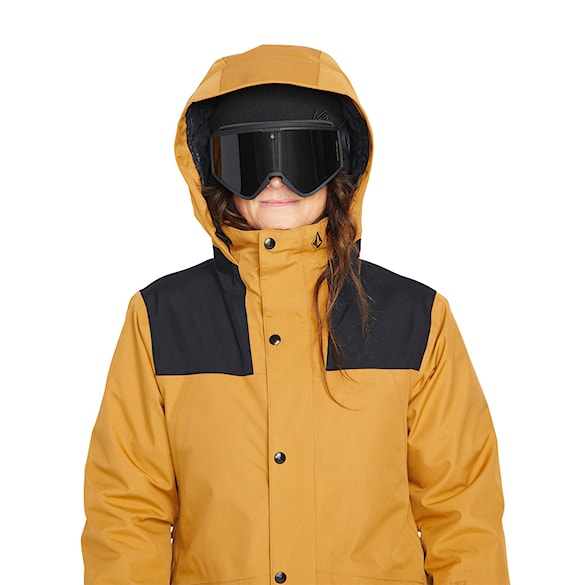 Bunda na snowboard Volcom Wms Ell Ins Gore-Tex caramel 2023 - 5