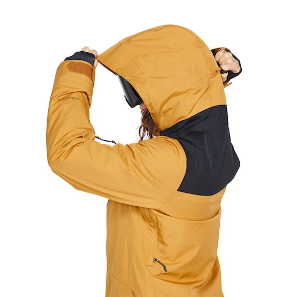 Bunda na snowboard Volcom Wms Ell Ins Gore-Tex caramel 2023 - 6
