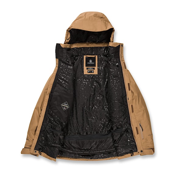 Bunda na snowboard Volcom Wms Ell Ins Gore-Tex caramel 2023 - 7