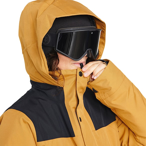 Bunda na snowboard Volcom Wms Ell Ins Gore-Tex caramel 2023 - 8