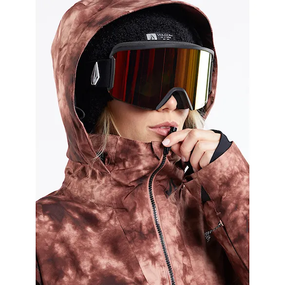 Bunda na snowboard Volcom Wms Fern Ins Gore Pullover pink salt wash 2024 - 10