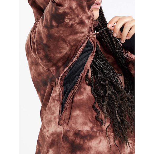 Kurtka snowboardowa Volcom Wms Fern Ins Gore Pullover pink salt wash 2024 - 11