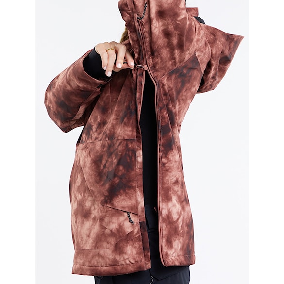 Kurtka snowboardowa Volcom Wms Fern Ins Gore Pullover pink salt wash 2024 - 12