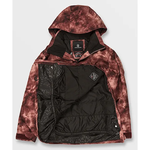 Bunda na snowboard Volcom Wms Fern Ins Gore Pullover pink salt wash 2024 - 16