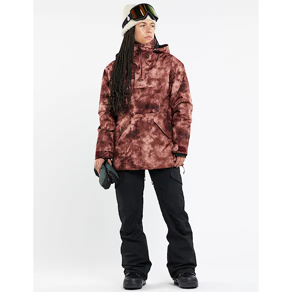 Bunda na snowboard Volcom Wms Fern Ins Gore Pullover pink salt wash 2024 - 5