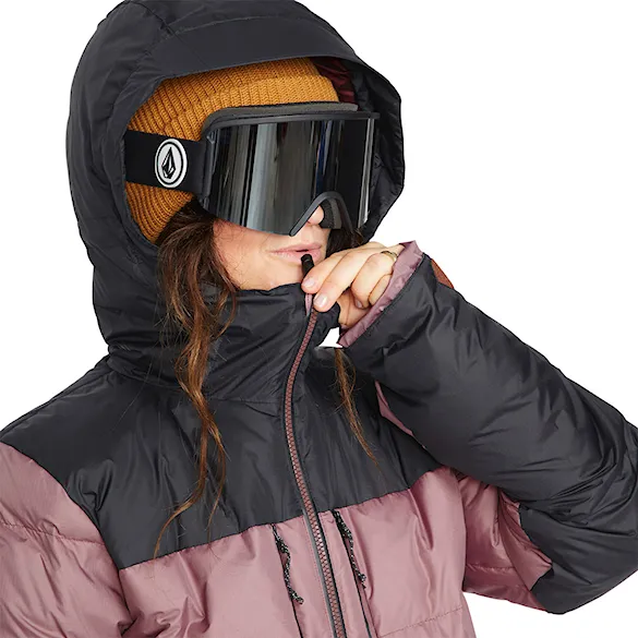 Bunda na snowboard Volcom Wms Lifted Down Jacket rosewood 2023 - 5
