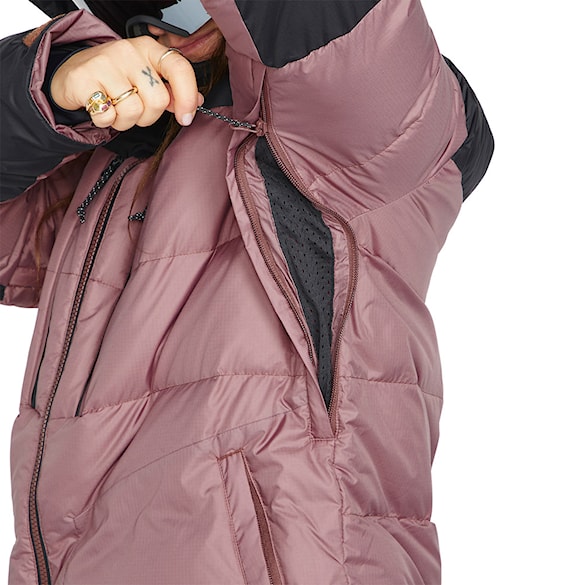 Bunda na snowboard Volcom Wms Lifted Down Jacket rosewood 2023 - 8