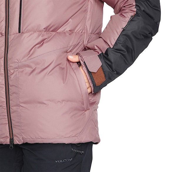 Bunda na snowboard Volcom Wms Lifted Down Jacket rosewood 2023 - 9
