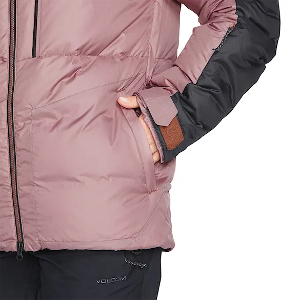Bunda na snowboard Volcom Wms Lifted Down Jacket rosewood 2023 - 9
