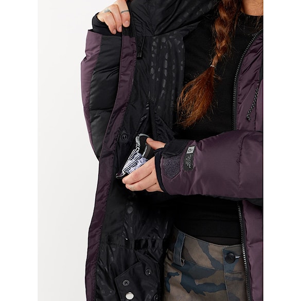 Bunda na snowboard Volcom Wms Puffleup blackberry 2024 - 13