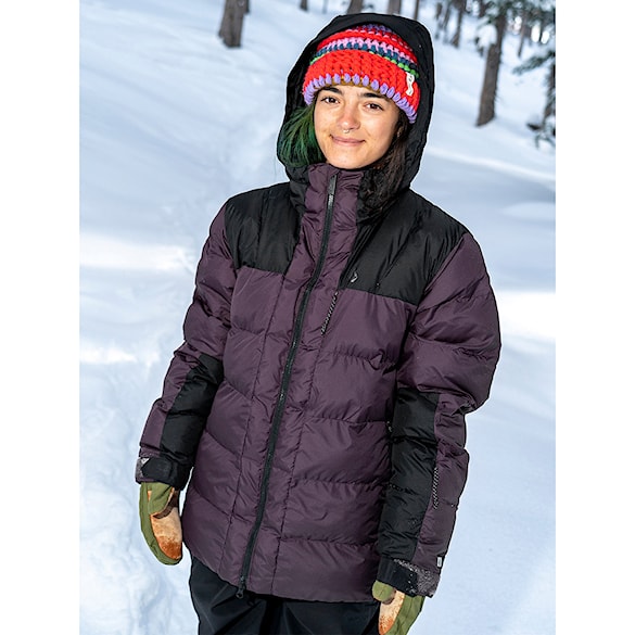 Bunda na snowboard Volcom Wms Puffleup blackberry 2024 - 4