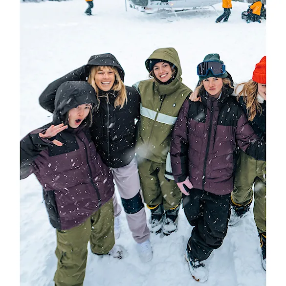 Bunda na snowboard Volcom Wms Puffleup blackberry 2024 - 14