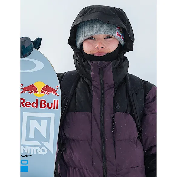 Bunda na snowboard Volcom Wms Puffleup blackberry 2024 - 11