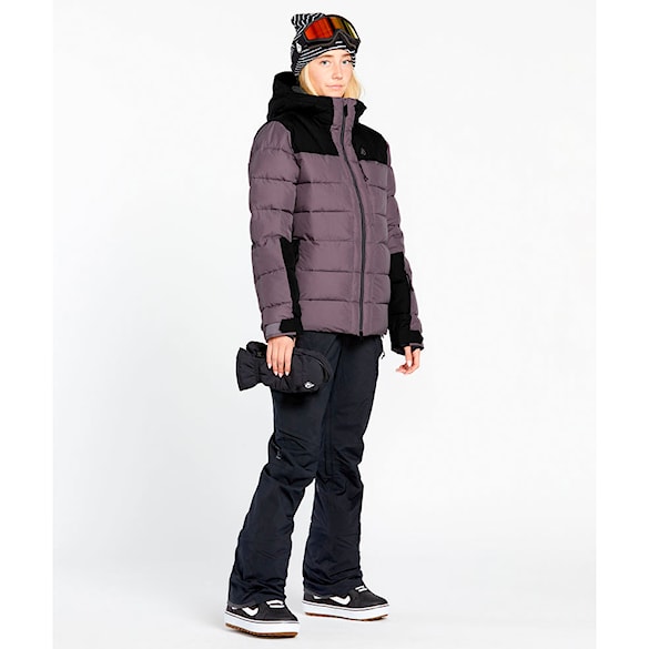 Bunda na snowboard Volcom Wms Puffleup Jacket dusty lavender 2025 - 4
