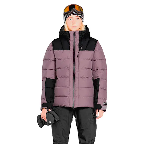 Bunda na snowboard Volcom Wms Puffleup Jacket dusty lavender 2025 - 1