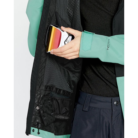 Bunda na snowboard Volcom Wms V.co Aris Ins Gore Jacket wasabi 2025 - 8