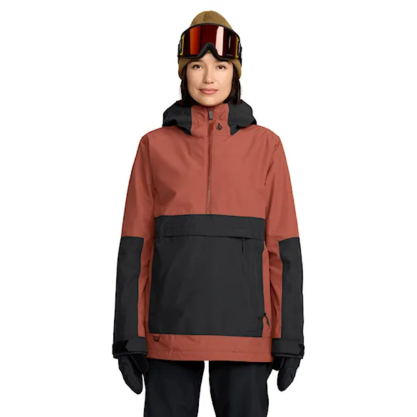 Bunda na snowboard Volcom Women's Harlan Pullover henna 2026 - 1