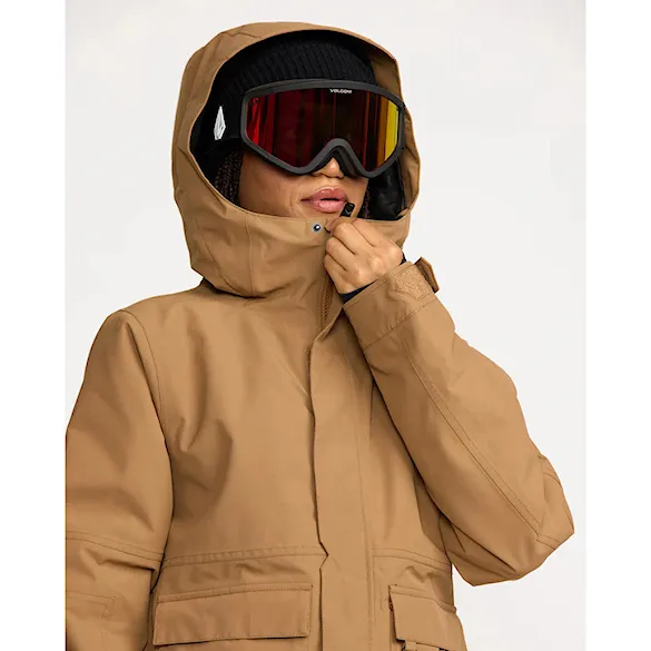 Bunda na snowboard Volcom Women's QC Cruiser Insulated Parka bronze 2026 - 5