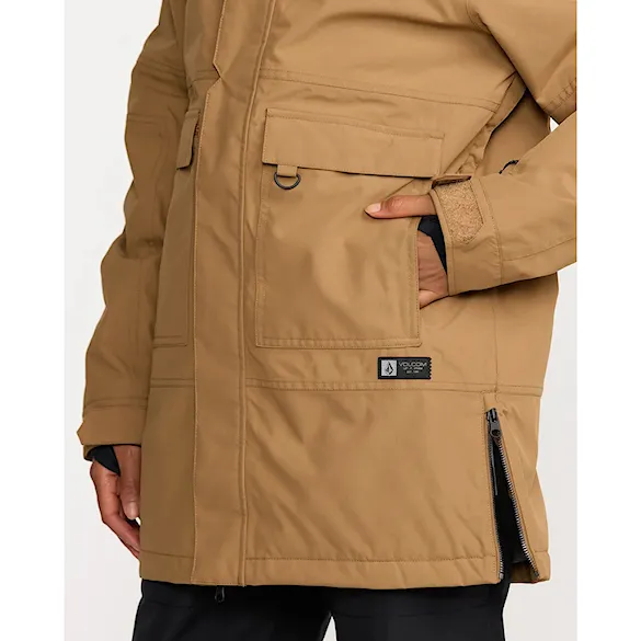 Bunda na snowboard Volcom Women's QC Cruiser Insulated Parka bronze 2026 - 7