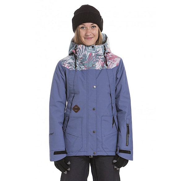 Bunda na snowboard Nugget Anja 5 fjord blue palm 2021 - 1