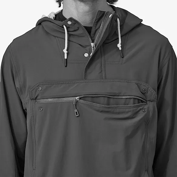 Street kurtka Patagonia M's Isthmus Anorak touring red 2024 - 5