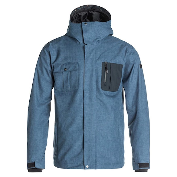 Bunda na snowboard Quiksilver Illusion Shell dark denim 2016 - 1