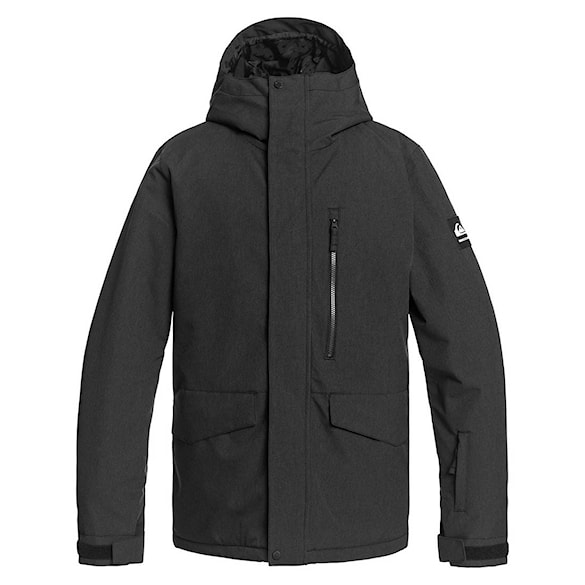 Bunda na snowboard Quiksilver Mission Solid true black 2025 - 1