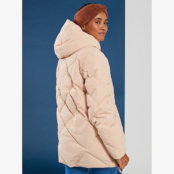 Zimní bunda do města Roxy Neeva hazelnut 2024 - 5