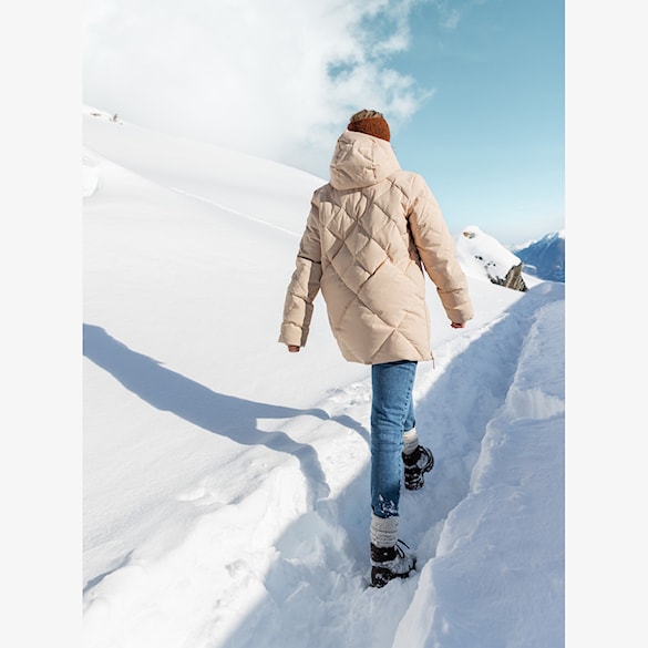 Zimní bunda do města Roxy Neeva hazelnut 2024 - 7