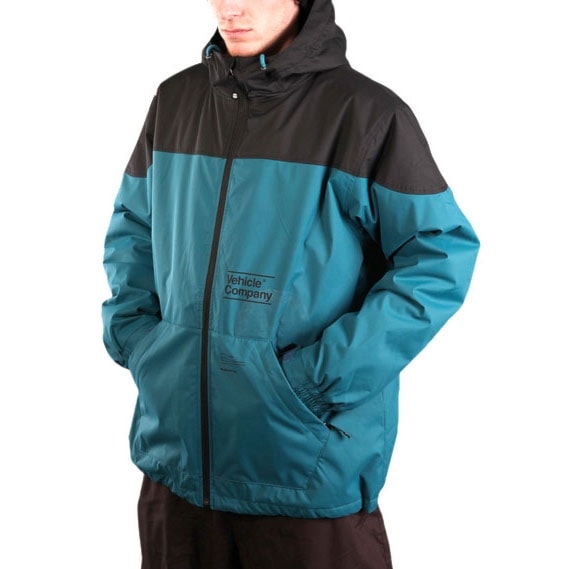 Bunda na snowboard Vehicle Mantra black/teal 2012 - 1
