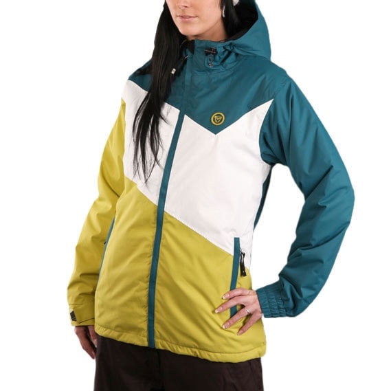 Bunda na snowboard Vehicle Shaken teal/curry 2012 - 1
