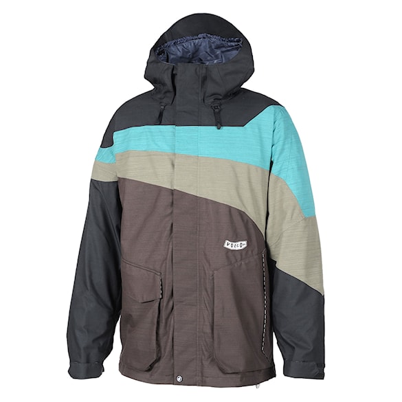Bunda na snowboard Volcom Accelerate brown 2012 - 1