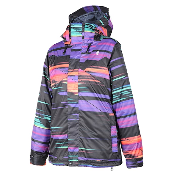 Bunda na snowboard Volcom Ayers Ins slash stripe blk 2012 - 1