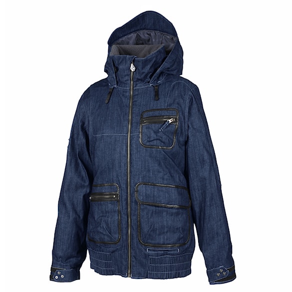 Bunda na snowboard Volcom Chapelle Ins Vbj indigo denim 2012 - 1